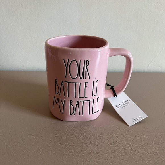 NWT Rae Dunn Breast Cancer Awareness Mug - Picture 1 of 2